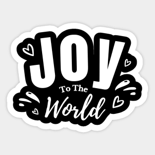 Joy To The World Sticker